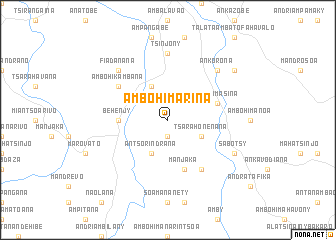 map of Ambohimarina