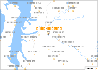 map of Ambohimarina