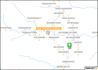 map of Ambohimarina