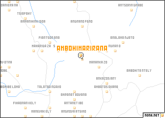 map of Ambohimarirana