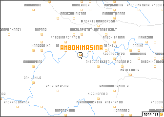map of Ambohimasina