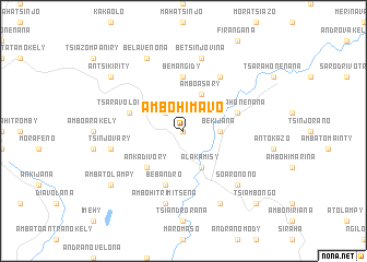 map of Ambohimavo