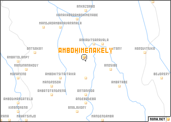 map of Ambohimenakely