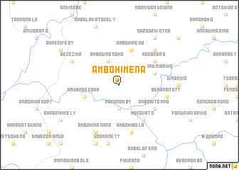 map of Ambohimena