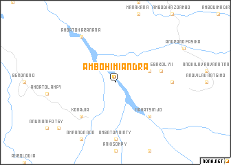 map of Ambohimiandra