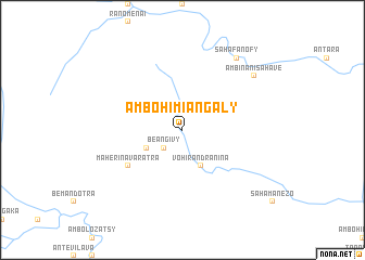 map of Ambohimiangaly