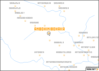 map of Ambohimibohaka