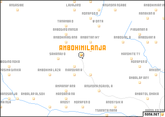 map of Ambohimilanja