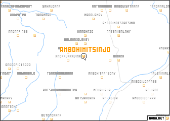 map of Ambohimitsinjo