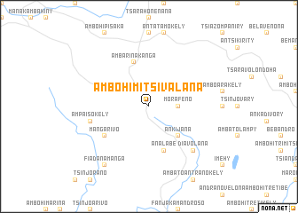 map of Ambohimitsivalana