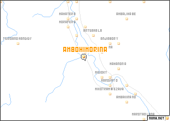 map of Ambohimorina