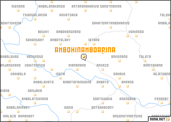 map of Ambohinamboarina