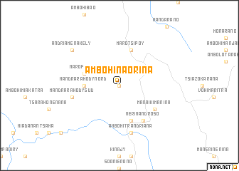 map of Ambohinaorina