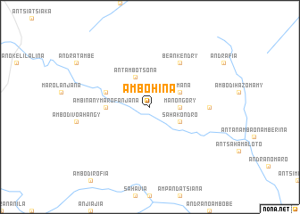 map of Ambohina