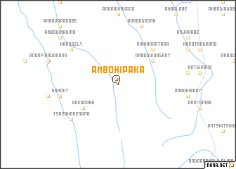 map of Ambohipaka