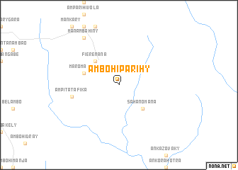 map of Ambohiparihy