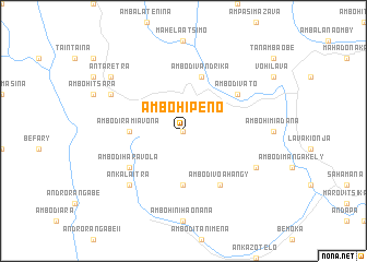 map of Ambohipeno