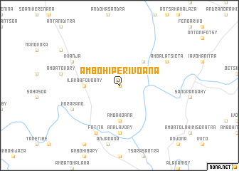 map of Ambohiperivoana