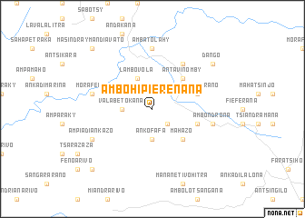 map of Ambohipierenana