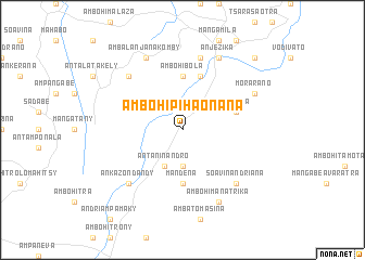 map of Ambohipihaonana