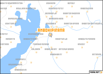 map of Ambohipirana