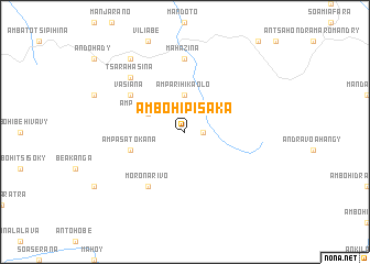 map of Ambohipisaka