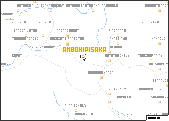 map of Ambohipisaka