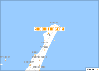 map of Ambohitangena