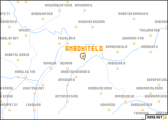 map of Ambohitelo