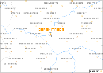 map of Ambohitompo