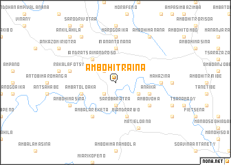 map of Ambohitraina