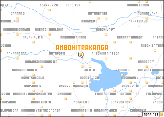 map of Ambohitrakanga