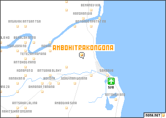 map of Ambohitrakongona