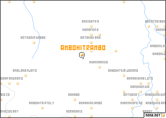 map of Ambohitrambo