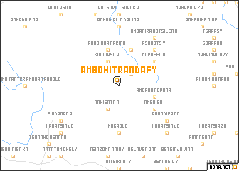 map of Ambohitrandafy