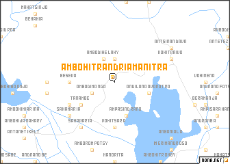 map of Ambohitrandriamanitra