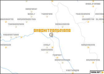 map of Ambohitrandriana