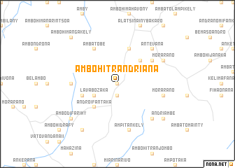 map of Ambohitrandriana