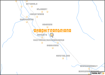 map of Ambohitrandriana