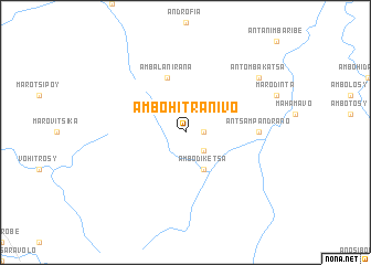 map of Ambohitranivo