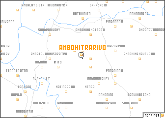 map of Ambohitrarivo