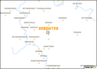 map of Ambohitra