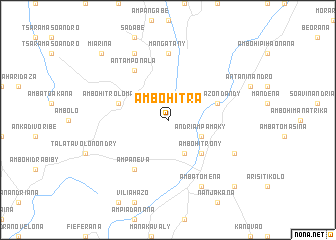 map of Ambohitra