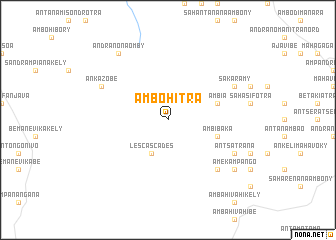 map of Ambohitra