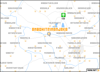 map of Ambohitrimanjaka