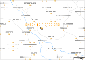 map of Ambohitriniandriana