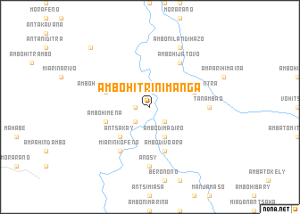 map of Ambohitrinimanga