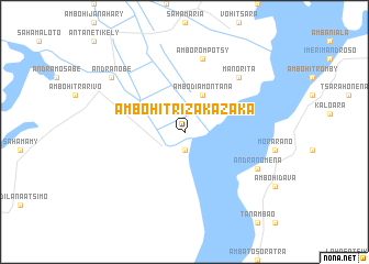 map of Ambohitrizakazaka