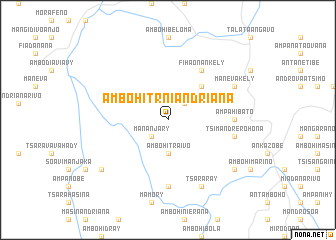 map of Ambohitrniandriana