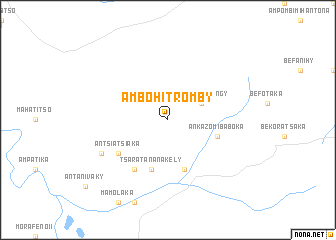 map of Ambohitromby